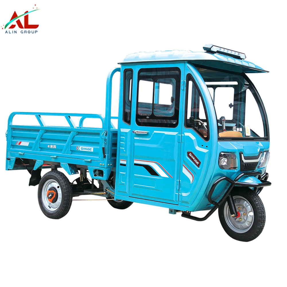 Three Wheel Electric Cargo Tricycle with Cabin Manufacturer