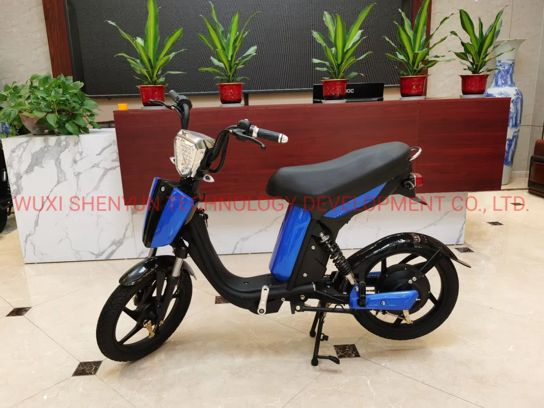 Wuxi Shenyun 350W 48V12ah Electric Scooter Electric Biks with Pedal Assistance