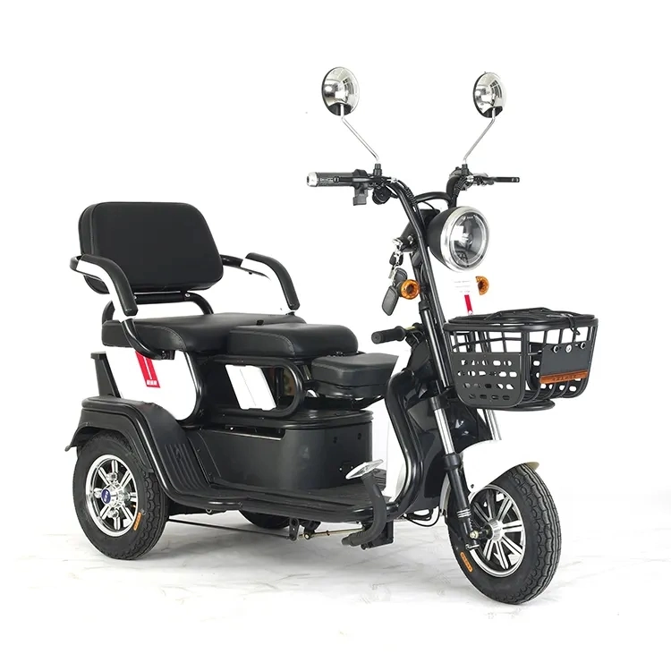 3 Wheel Scooters Motorcycle Electric Tricycle Scooter Three Wheels Electric Bicycle E Bike