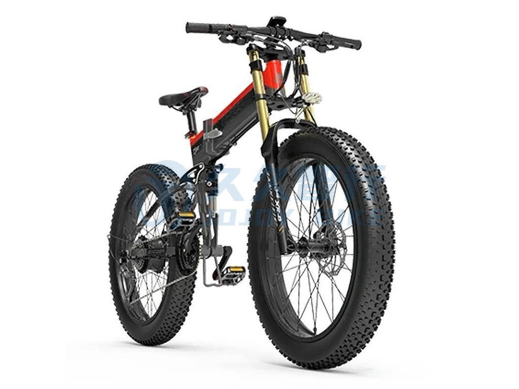 Electric Bike Lithium Battery 26 Inch Fat Tire Mountain Bike Folding