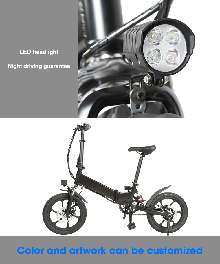 36V 5.2ah /7.8ah Folding Bicycle City Cycle Electrical Motor E-Bike E Bike