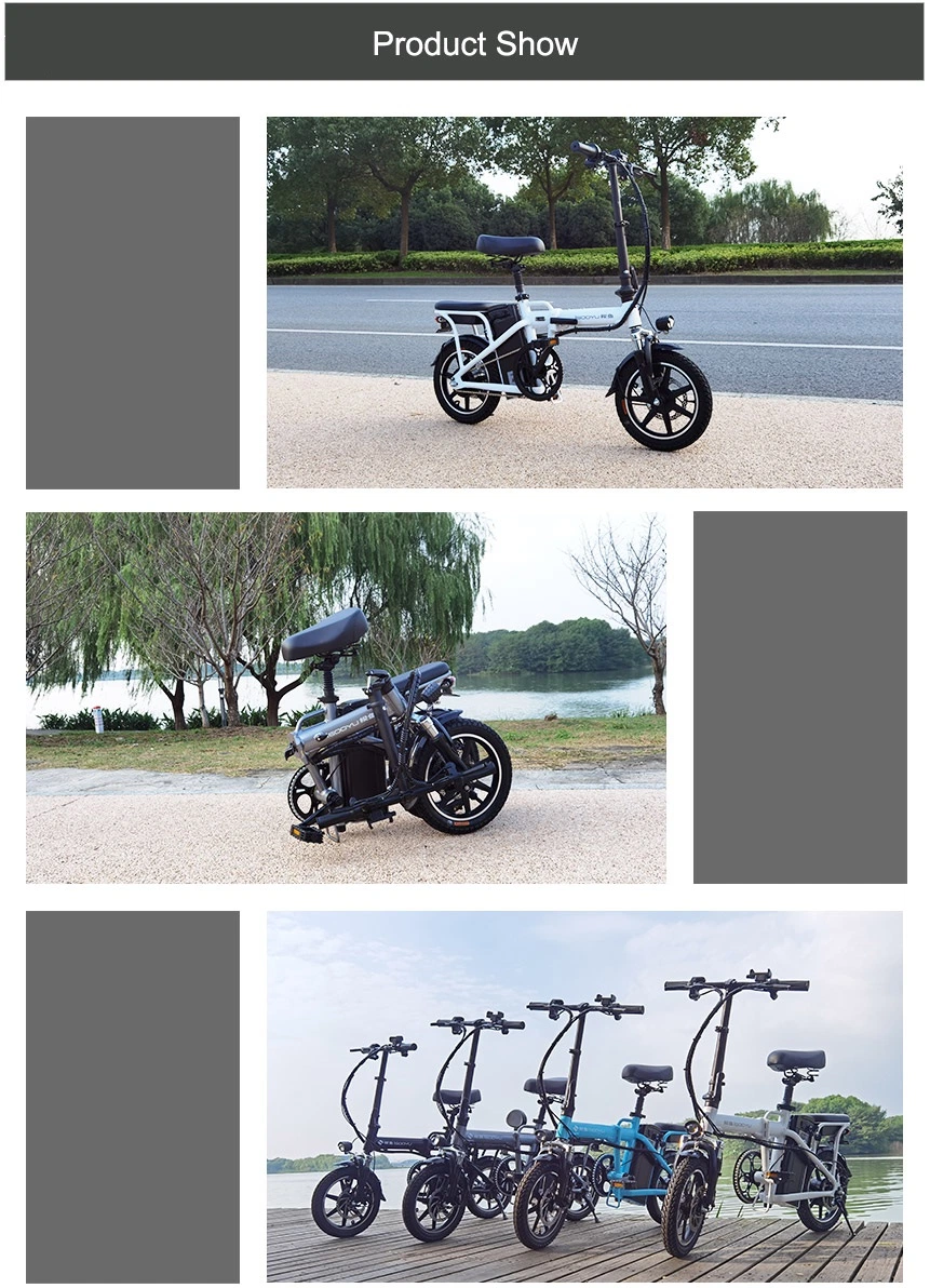 Best Selling Cheap 14inch 48V 350 W Ebike Mini Scooter Bike Electric Bicycle