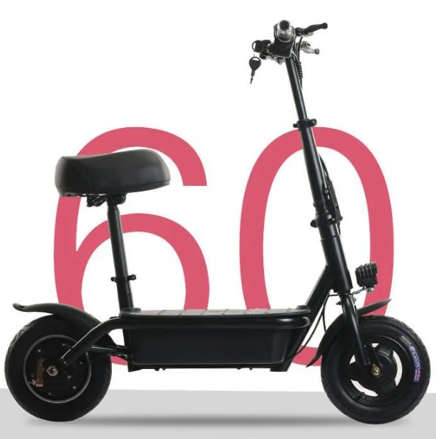 Electric Scooter Adult Mini Mini Battery Car Men and Women Portable Car Family Folding Bike Stable and Comfortable High Purity