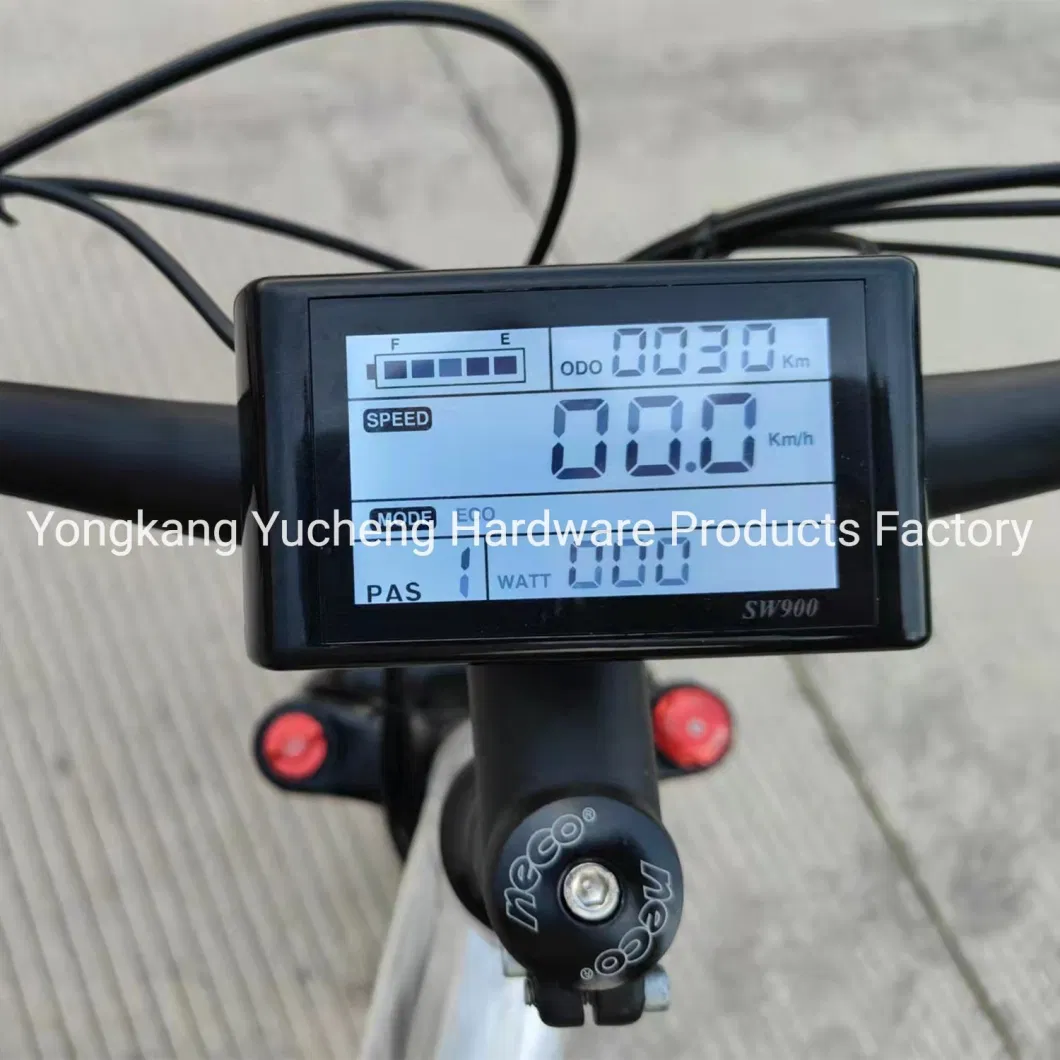 500W Brussless Electric Bicycle Lithium Battery Electric Scooter 26in CE Electric Moped