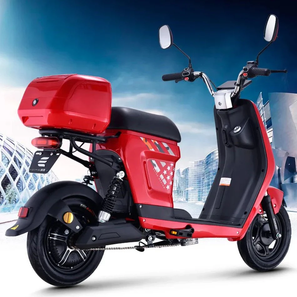 Saige Mini Road Electric Motorcycle Scooter 350W 2 Wheelers EV for Adult Two Wheel Electric Bicycle Mobility Scooter