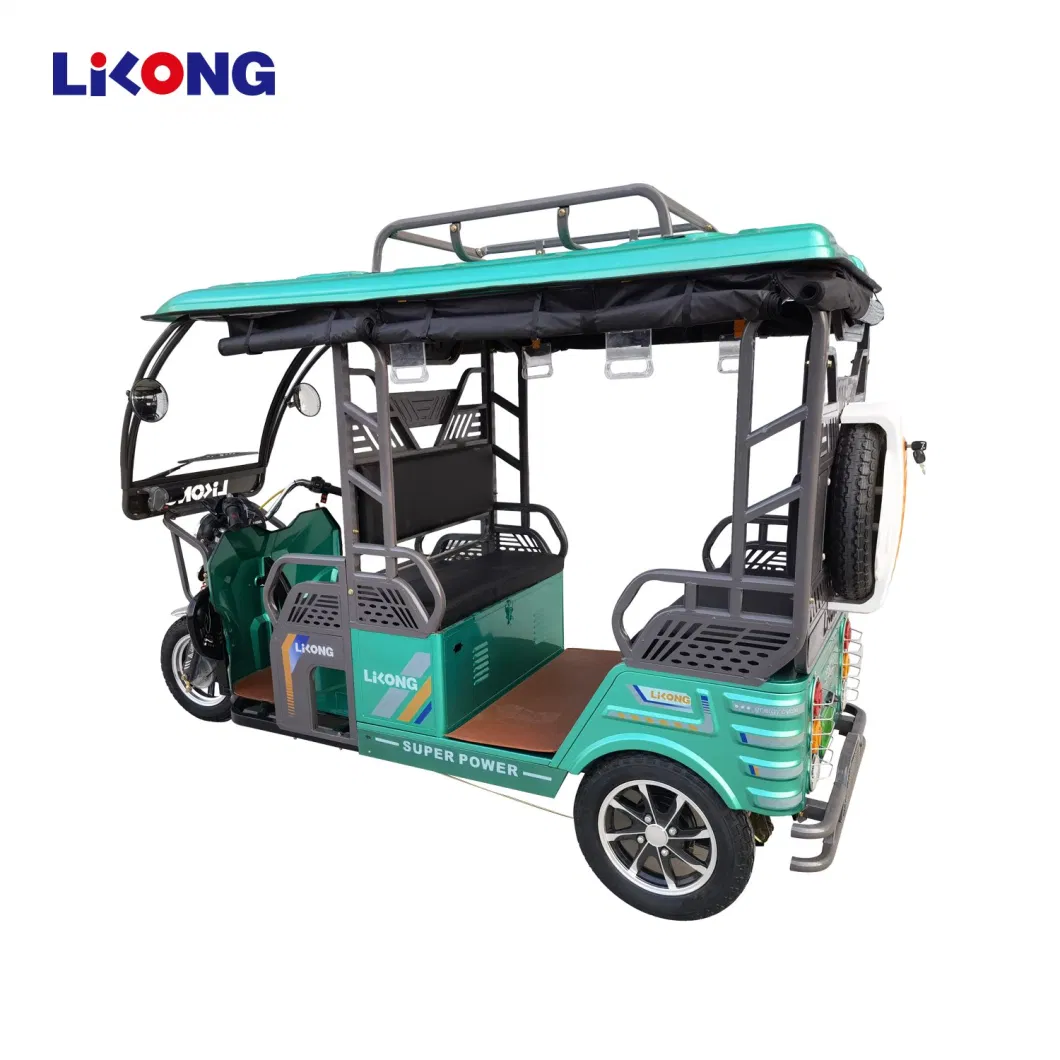 Electric 3 Wheel Rickshaw for Passenger Electric Tricycles Taxi with Good Price