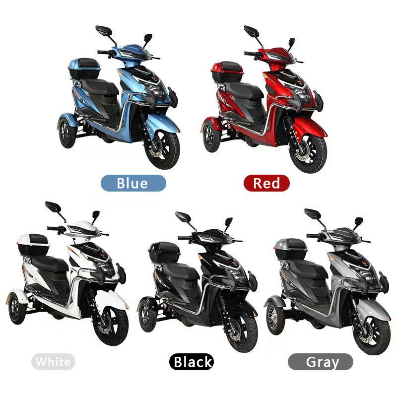 Three Wheel Scooters Disability with Padals for Adults/Elderly Hot Sell Electric Tricycle