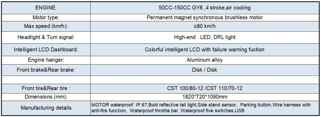 150cc/175cc/200cc Zongshen Engine Sport Bike/Street Motorcycle/Sports Motor/Motorcycle