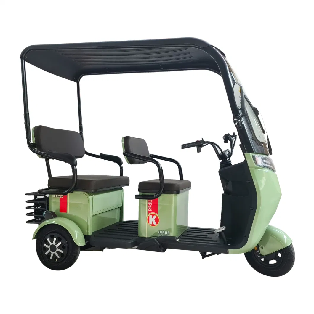Willstar Ty378 Adult Electric Tricycle 3-Wheel One Driver and 2 Passenger Trike Chilwee 48V20ah Lead-Acid Battery Operated Integrated Shed, Windshild, Wiper