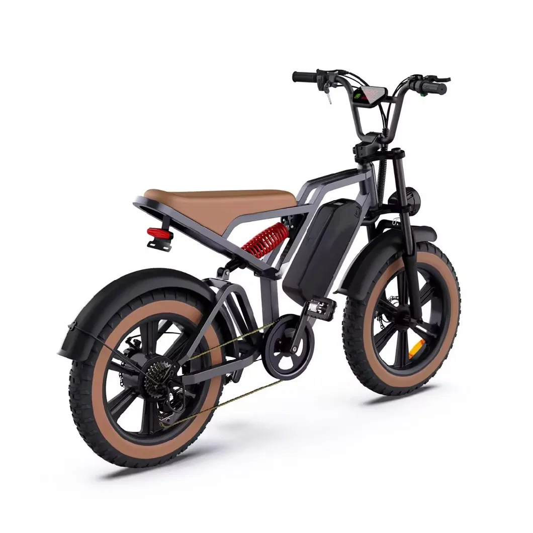 Motorcycle Electric Scooter Bicycle Electric Bike Scooter 48V 18ah Motor 500W Battery Electric City Bike Electric Moped Dirt Bike Moped Electric City Bike