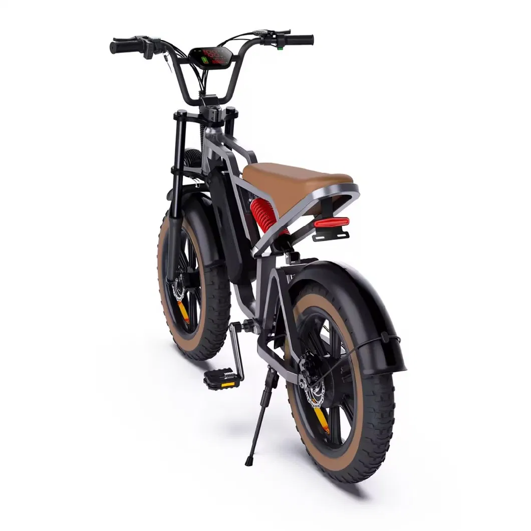 Motorcycle Electric Scooter Bicycle Electric Bike Scooter 48V 18ah Motor 500W Battery Electric City Bike Electric Moped Dirt Bike Moped Electric City Bike