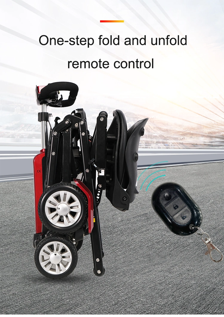 Four Wheel Automatic Folding Electric Scooters