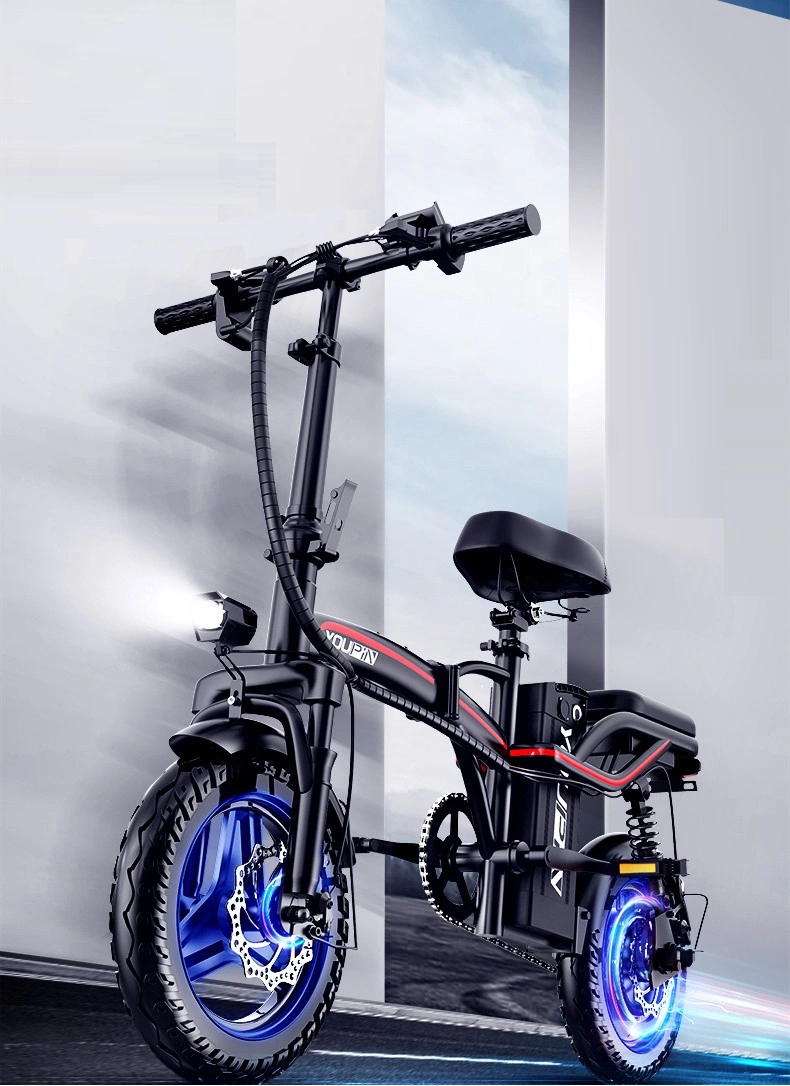 14 Inch Long Range Foldable Electrical Bike for Adult with Li-ion Battery