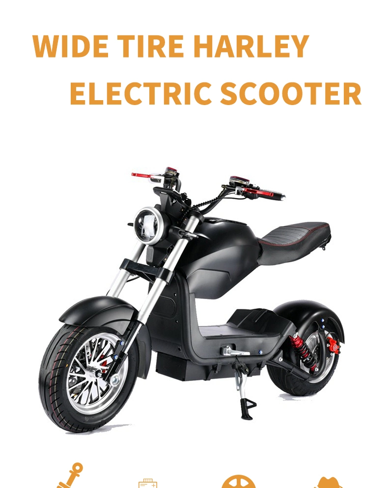 EEC Coc Approved 1500W 2000W Powerful Motorcycle Electric Citycoco 3000W Fat Tire Scooters for Adult Electric Bike Chopper