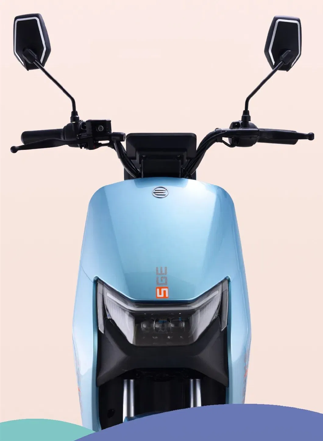 Low-Carbon and Environmentally-Friendly Electric Moped Electric Motorbike Motorcycles Scooty