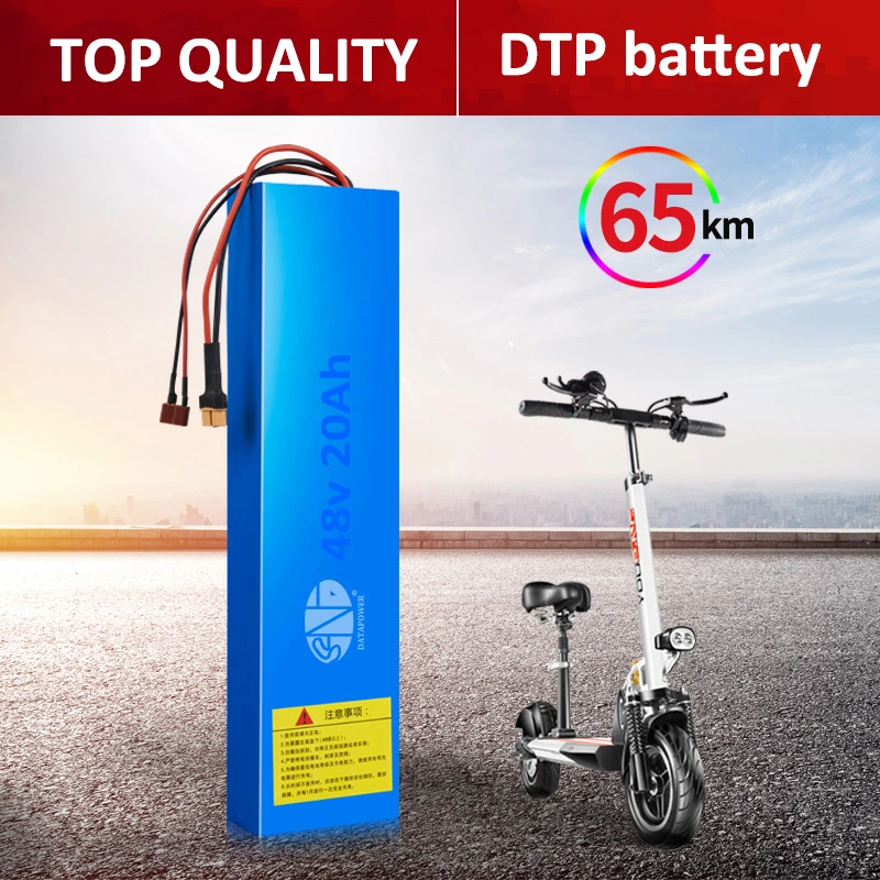 Top Quality 48V 20ah Electric Bicycle Lithium Battery Pack Li-ion Escooter Batteries with CQC MSDS Un38.3 Certificate