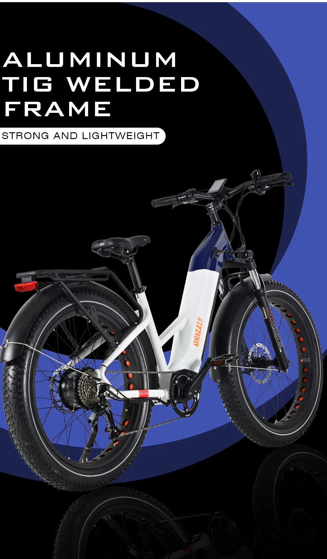 Fashion Ebike Popular Electric MTB with Removable 20ah Lithium Battery Electric Bike