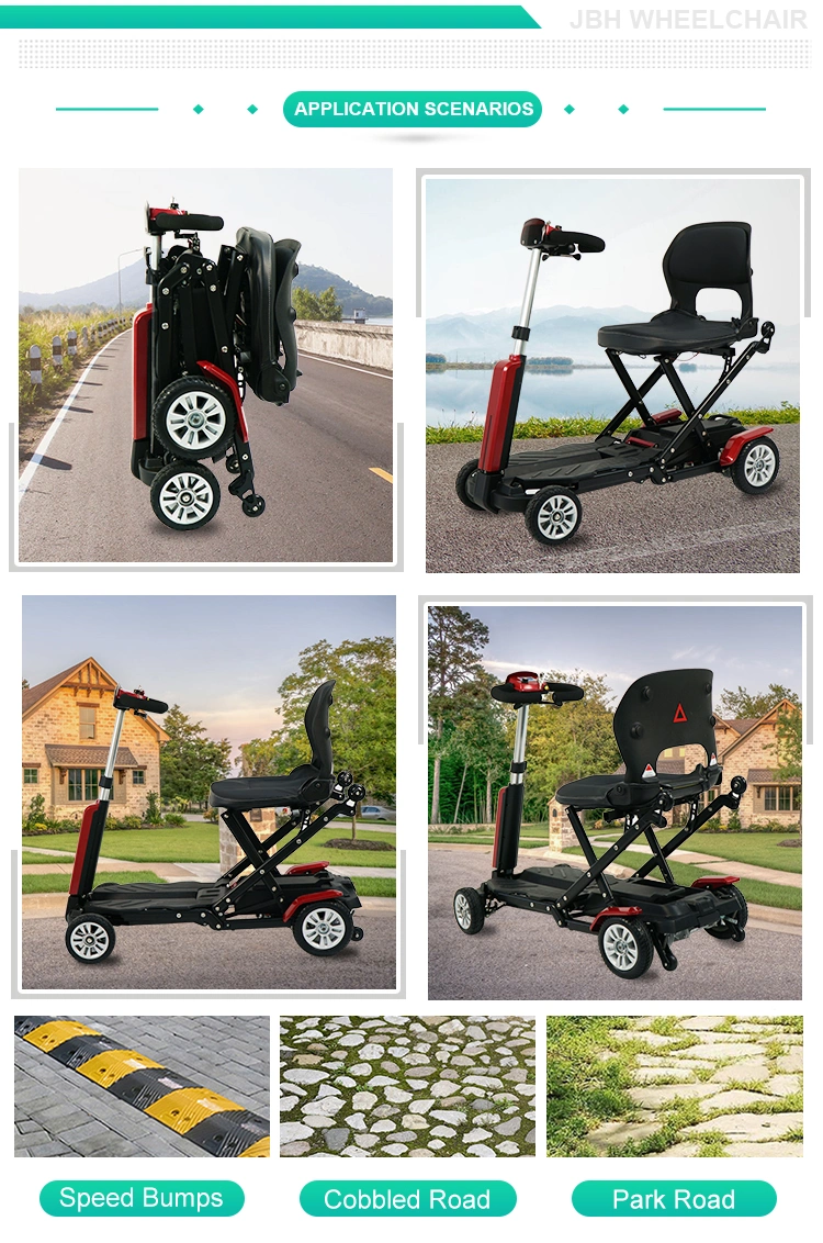Four Wheel Automatic Folding Electric Scooters