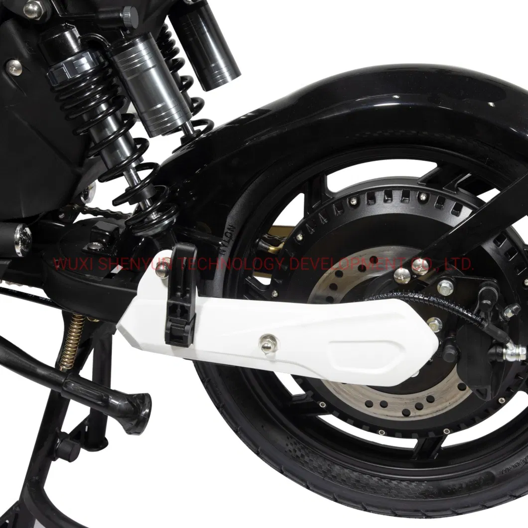 Syev EEC/Coc 800W Adult Double Disc Brake Long Range off Road Electric Motorcycle Scooter Electric Bike with Pedals