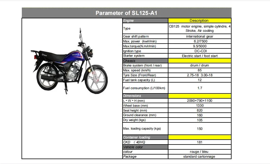 Commercial Super Moto-Taxi 125 Cc Motorcycle / Electric Motorcycle / 250cc Drit Bike