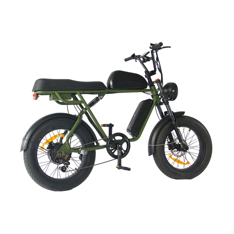 off-Road Fat Tire Scooter Powerful Electric Bike 500W Motor Electric Bicycle