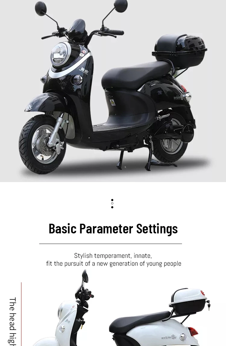 Cheaper Electric Moped Motorcycle Electric Adult Electric Scooter 800W 1000W with Disk Brake Electric Motorbike Bicycle