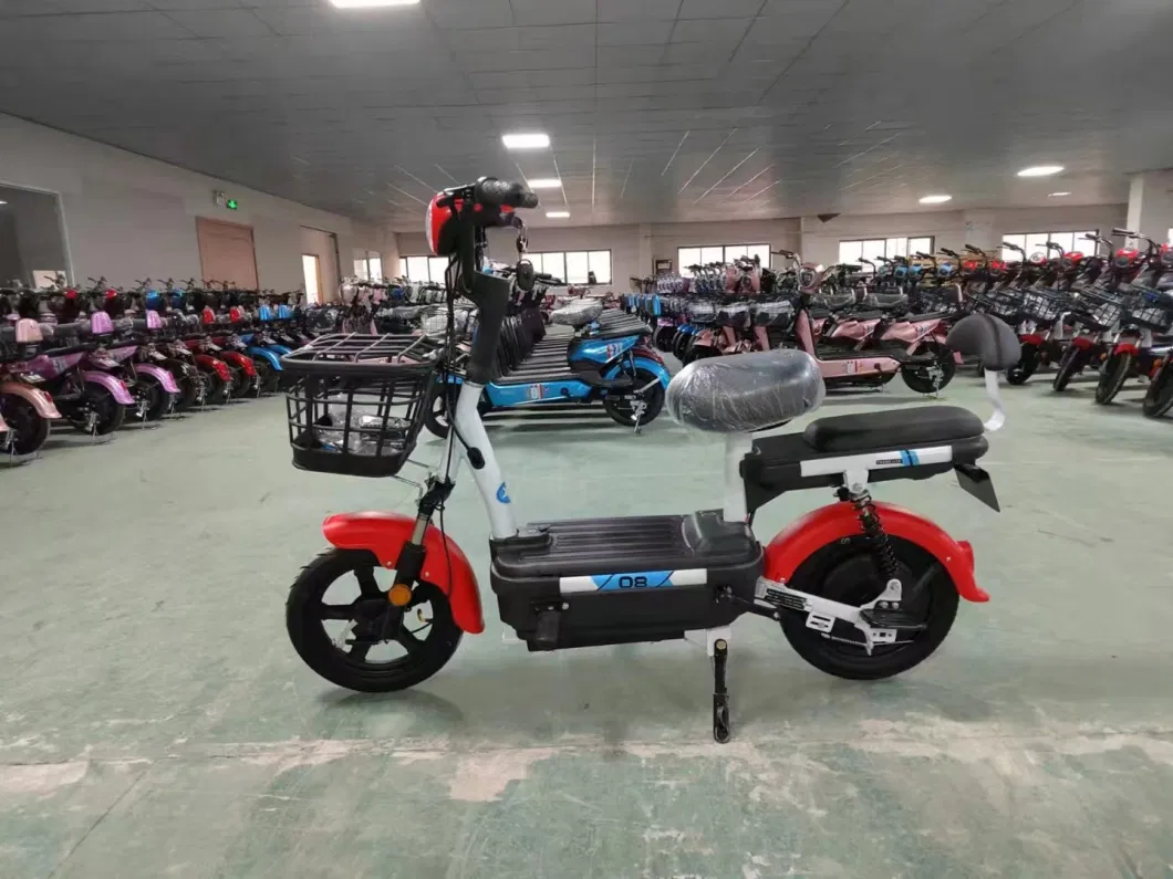 New and Popular Elecrtric Motorcycle/Scooter/E-Bike with 350W Motor for Women Salfty