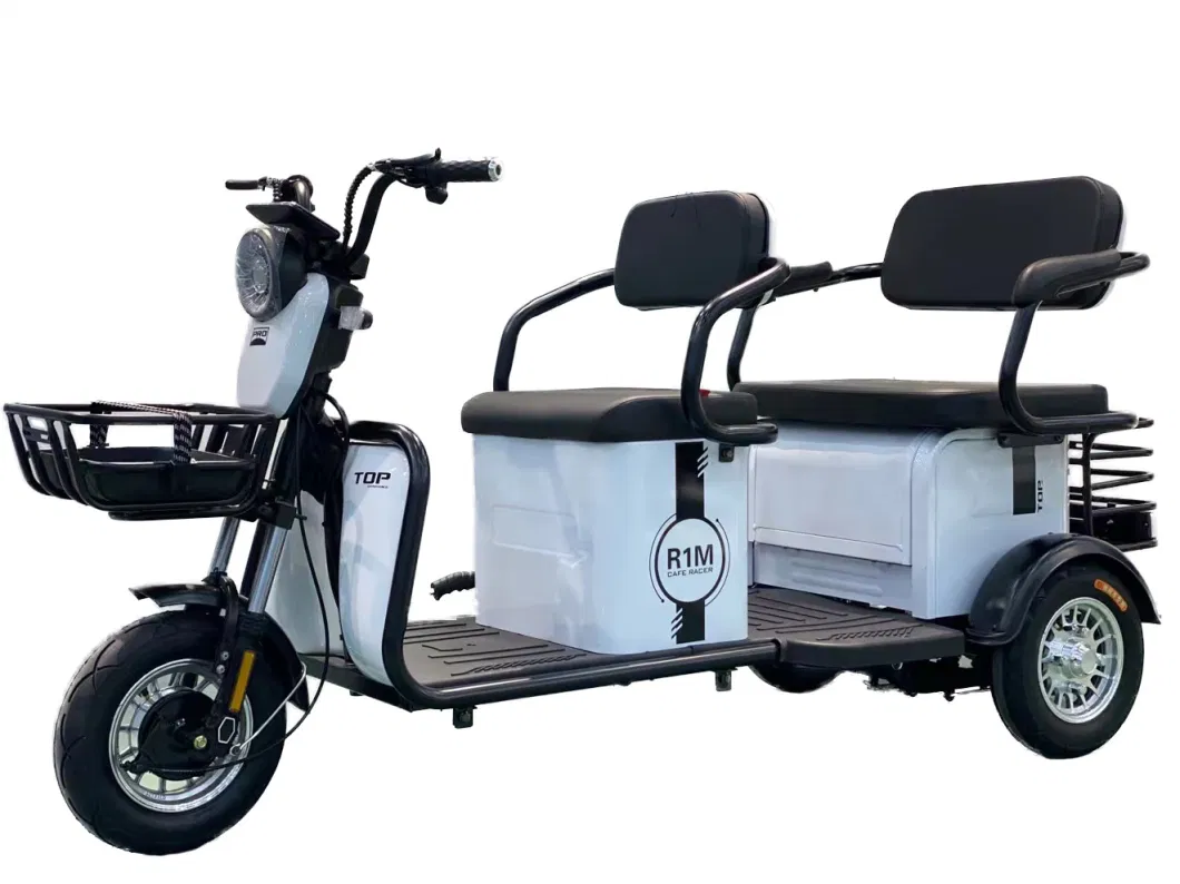 3 Wheel Light Electric Passenger Scooter Tricycle for Adult by Ec Certification