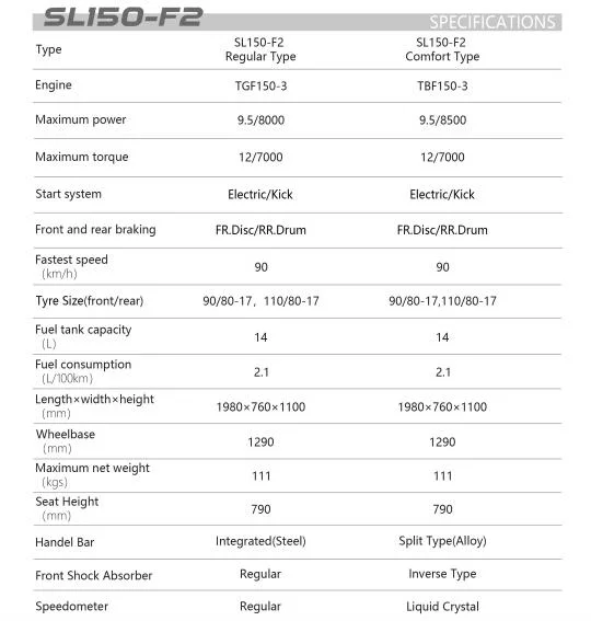 Hot Model Charming Sport off Road Motor Cycle/ 150cc Motorcycle/ 200cc Motorbike/250cc Dirt Bike/Mini Dirt Bike (SL150-F2)