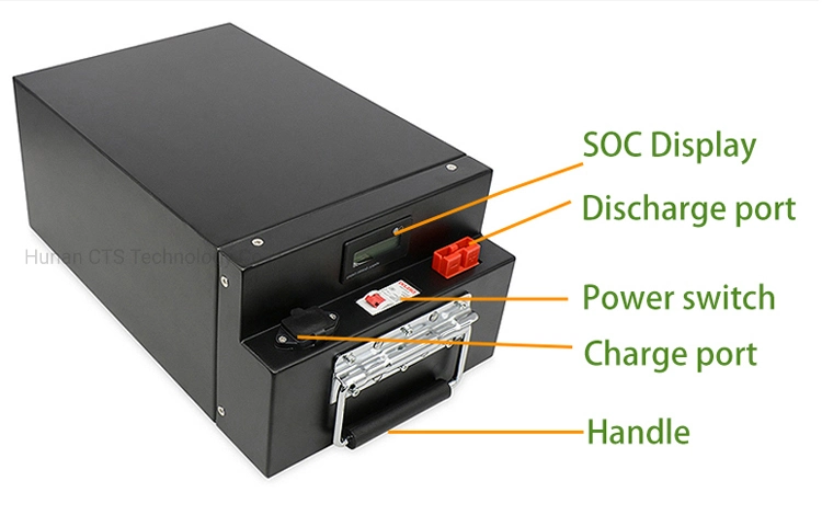 CTS Electric Motorcycle Scooter E-Bike Lithium Ion Battery 48V 60V 72V 96V 20ah 30ah 40ah 50ah 60ah 80ah 100ah LiFePO4 Lithium Battery