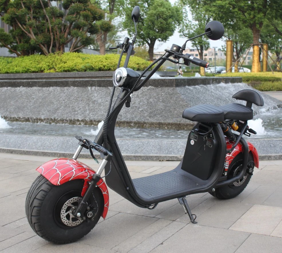 Patinete Eletrico 2000W 60V CE Lithium Battery Electric Motorcycle Citycoco Scooter