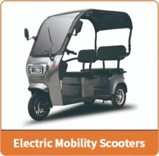 Jinpeng Yh New Design Tuktuk Passenger Taxi Use Tricycle Bajij Wholesale Electric Rickshaw with Optional Battery