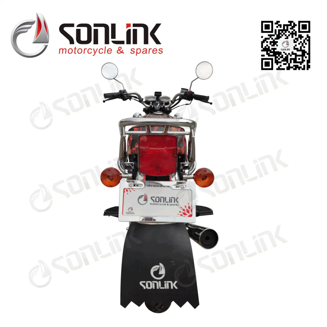 Motorcycle Factory Direct Sale 200cc Gn Engine Manned Motorcycle/Motorbike
