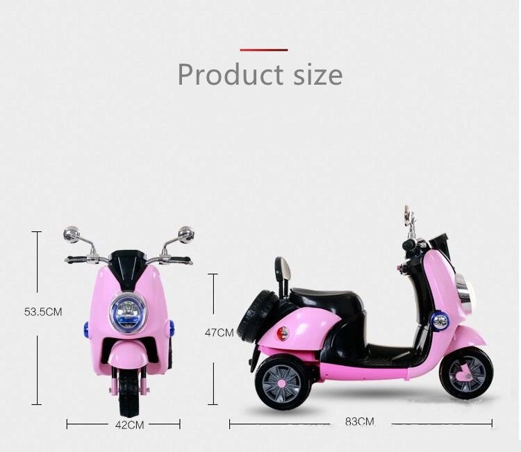 Children&prime; S Electric Three-Wheeled Motorcycle/Children Rechargeable Motorcycle Toy