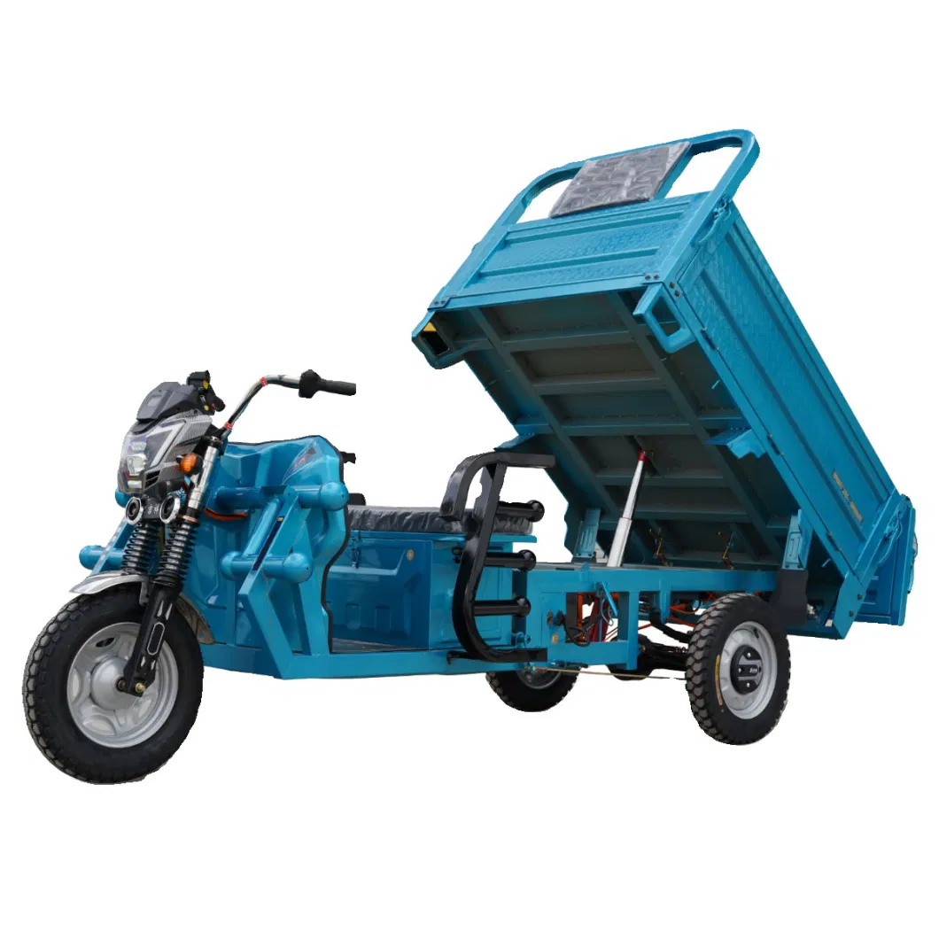 Electric Cargo Tricycle, Heavy-Duty Electric Tricycle, Self-Loading and Unloading: 1500kg