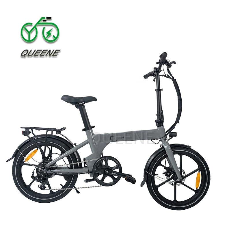 Queene Mini Pocket Folding Bike 20inch E Bike Commuting Europe Pedelec Electric Bike