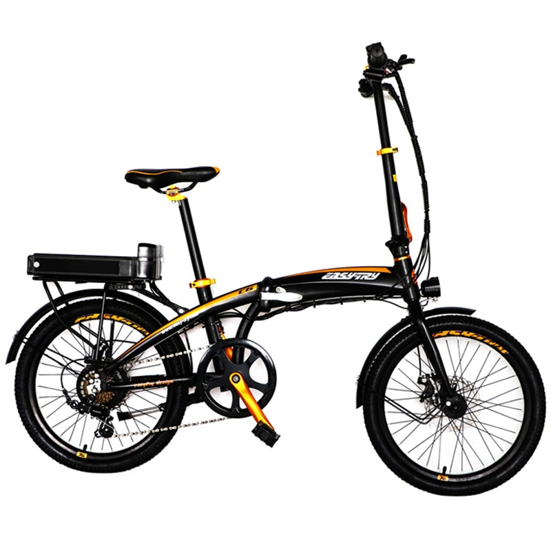 High Quality Easy-Try Bicycle 7 Speed Electric Cycle 250W Foldable Ebike