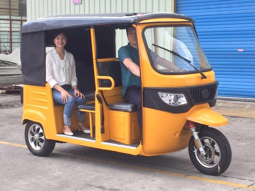 Tuk Tuk Bajaj Three Wheel Auto Electric Tricycle Vehicle 60V 1500W/3000W/4000W Rickshaw