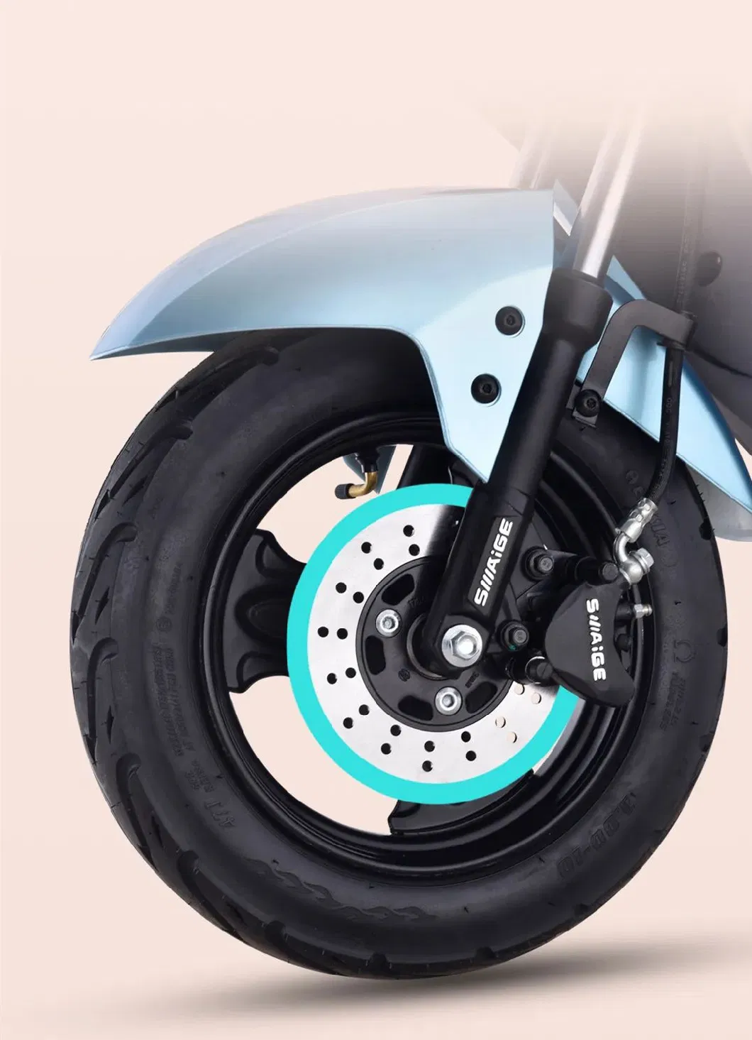 Low-Carbon and Environmentally-Friendly Electric Moped Electric Motorbike Motorcycles Scooty