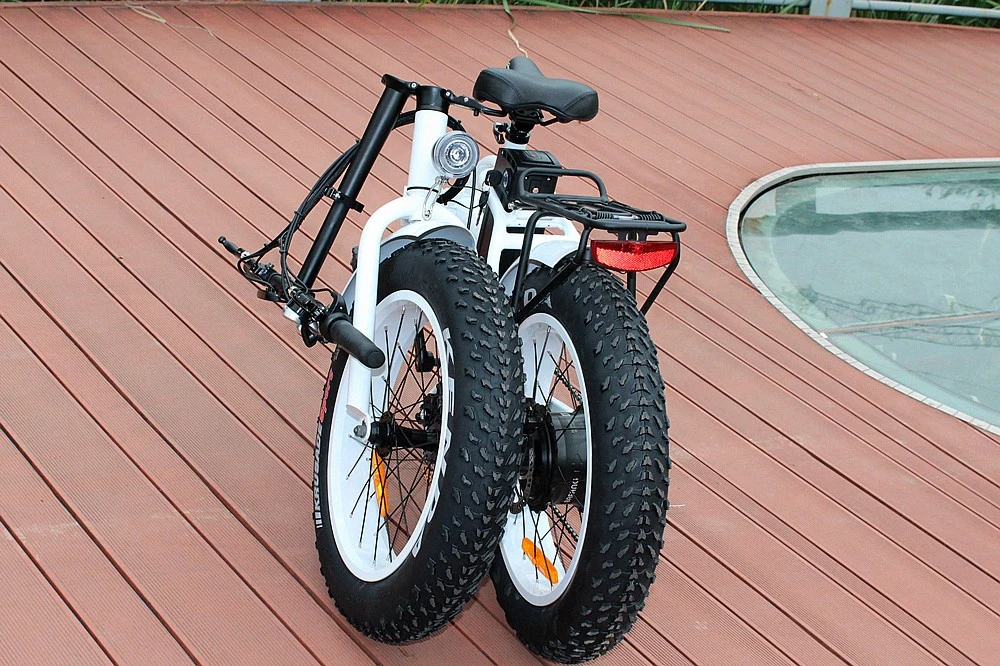 20 Inch Foldable Fat Tire Electric Bike with 8fun Motor City Cruiser