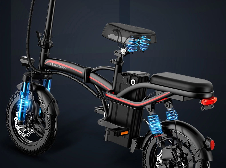 14 Inch Long Range Foldable Electrical Bike for Adult with Li-ion Battery