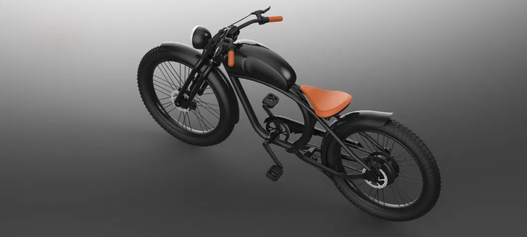 40~60km/H Unfolded Fat Tire Electric Bicycle with 48V Lithium Battery