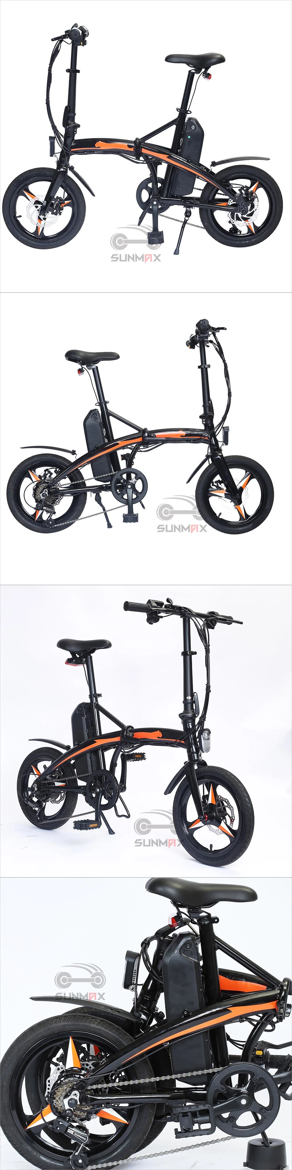 Full Size Smart Single Speed 5 PAS City Electric Electric Cycle