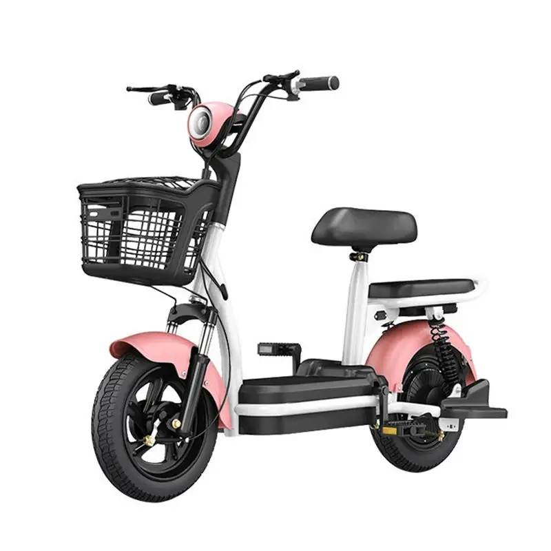 48 V 12 Inch Pedal Assist Electric Scooter Bike Manufacturer Price with 2 Seat Pedals for Adults Old Peoplein France Taiwan