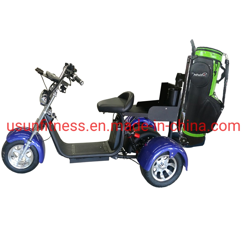 3 Wheels Electric Tricycle Golf Scooter Promotion Hot Sale Luxury 2 Seater Electric Club Car Golf Carts Scooter Motorcycle Bikes for Golf Club