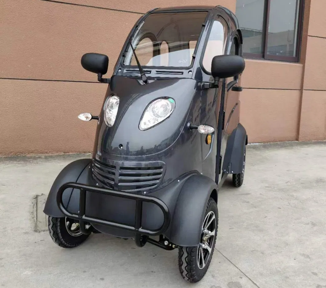 New Electric 3 Wheels Electric Passenger Adult Electronic Closed Tricycle with EEC