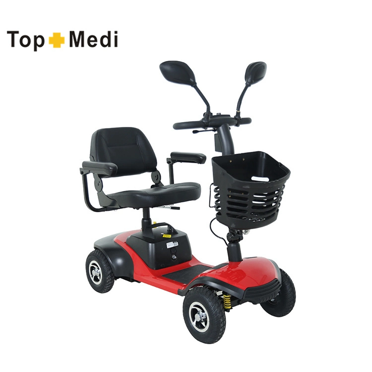 Aluminum Reclining Foldable Electric Mobility Scooter for Disabled