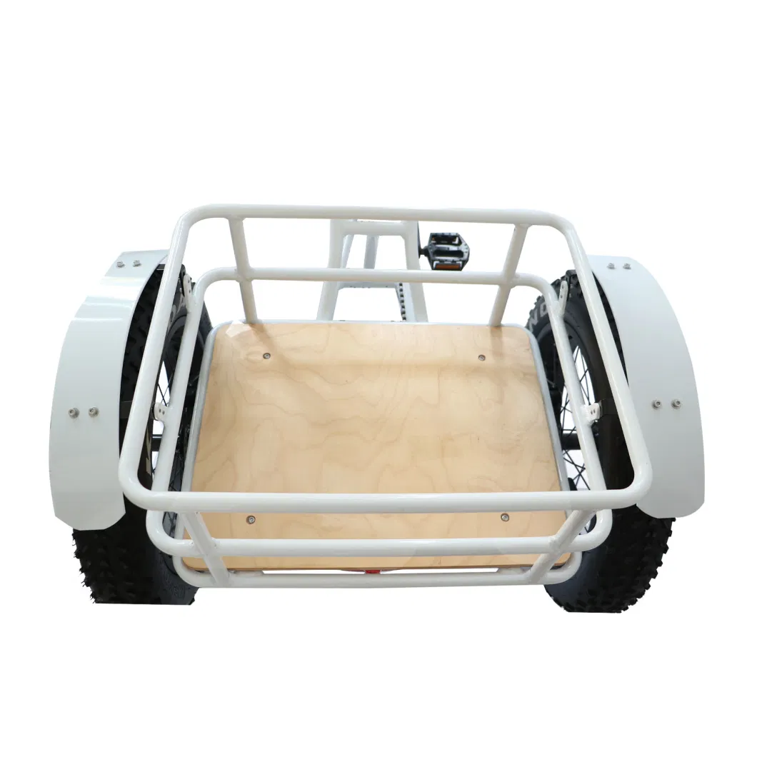 Electric Cargo Tricycle with 48V 500W Motor and 20&quot; Fat Tires