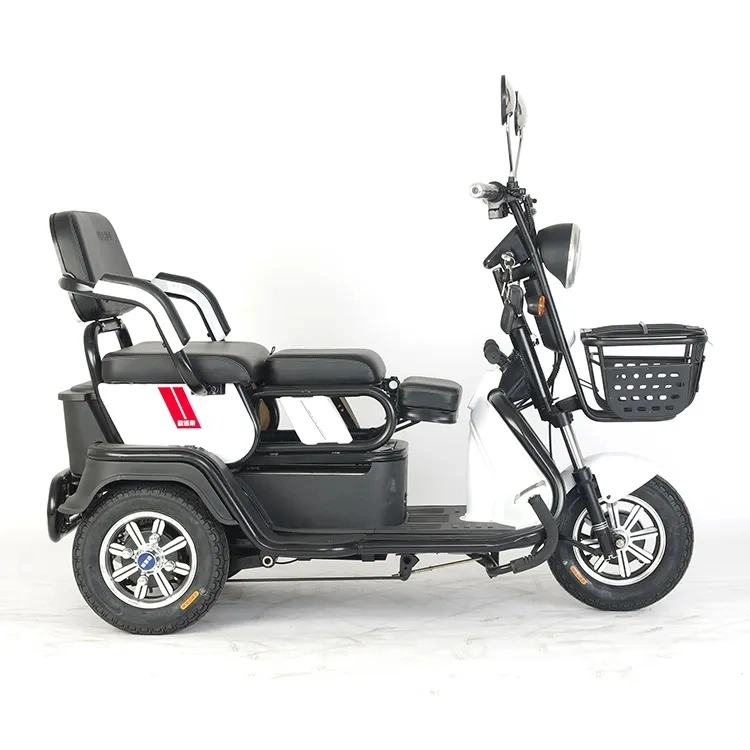 3 Wheel Scooters Motorcycle Electric Tricycle Scooter Three Wheels Electric Bicycle E Bike