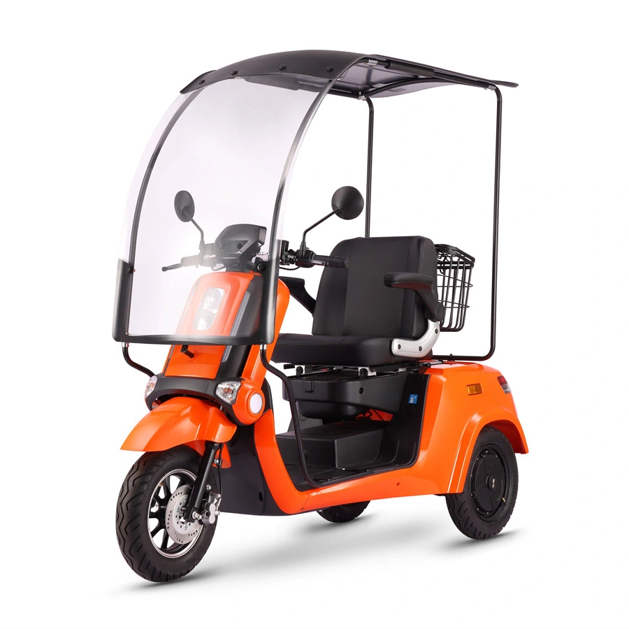 Tricycle Cargo for Elderly Passenger Electric Vehicle Scooter Motorcycle Tricycle Hot Selling Adult Three Wheel Bike Electric Tricycle Leisure Golf Cart